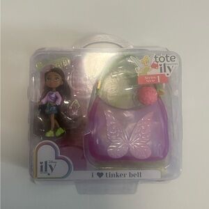 Disney ILY Tinker Bell Doll with Purple Bag